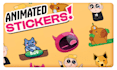 create fluid high quality animated stickers for telegram, giphy or whatsapp