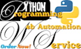 develop python telegram bot, automated job, checker, crawler, scraper