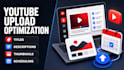 optimize youtube titles descriptions thumbnails and scheduling