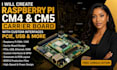 create raspberry pi cm4 cm5 carrier board with custom interfaces pcie usb