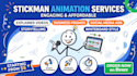 create a fun stickman explainer video animation