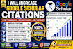 increase google scholar citations