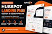 design and develop hubspot landing page