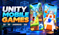 develop a custom 2d unity mobile game for android and ios