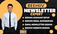 setup your beehiiv account and newsletter
