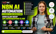 n8n ai automation ai agent crm workflows, open claw setup api integration claw
