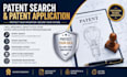 conduct patent search and draft your patent application