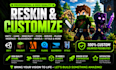 reskin unity game minecraft fivem server plugin modpack blockbench models hytale