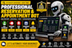 dev reservation bot appointment bot, golf tee time bot, restaurant bot, resy bot