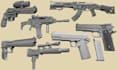 weapon pepakura cosplay weapon eva foam pattern foam props 3d airsoft weapon