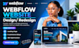 webflow website design webflow website developer redesign webflow website