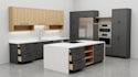 design custom kitchen and cabinet projects in mozaik and create cnc programs