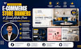 design e commerce store banners and social media posts