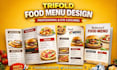 redesign modern digital menu design cafe menu design and restaurant menu design