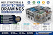 do mep drawings, structural, architectural drawings, hvac drawings