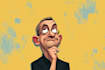 draw artistic cartoon caricatures