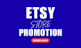 etsy store promotion to increase etsy traffic