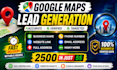 map scraping, google maps lead generation, web scraper