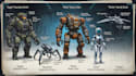create an mecha, gundam, and robot design