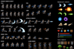 make pixel art sprite sheet animation character sprite sheet for rpg game art