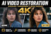 restore and upscale your old videos to 4k with ai