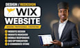 design professional wix website wix redesign wix web