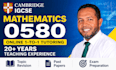 teach cambridge igcse mathematics 0580 online