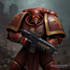 design a warhammer 40k character art
