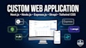 build scalable custom web apps using nextjs and nodejs