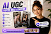 create an ai ugc ad