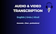 accurately transcribe audio and video
