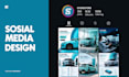 design trendy instagram posts with modern layouts