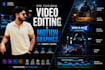 professionally edit engaging youtube videos
