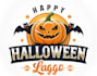 do spooky scary custom halloween logo design