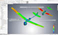 do uav cad design, cfd aerodynamic analysis, and ansys fea simulation