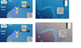design premium 3d business card with global theme and qr code