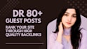 drive your website through high guest post backlinks