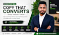 write high converting website copy for your business