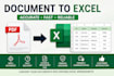 convert pdf to excel
