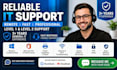provide professional remote IT support and problem solving