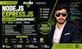 develop node js express js rest apis and backend