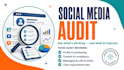 audit your social media and provide a clear action plan