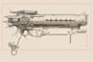 create weapon design and illustration