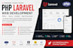 develop PHP laravel website with custom features