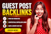 publish guest post backlinks on high da guest post