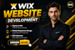 design wix website, redesign wix website, wix website develoment