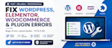 fix wordpress, elementor, woocommerce and plugin errors