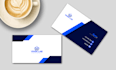 make modern double sided business card designs