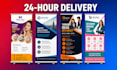 create roll up banner, retractable banner and stand banner design