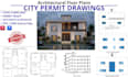 draw architectural floor plans, blueprints, and city permit drawings